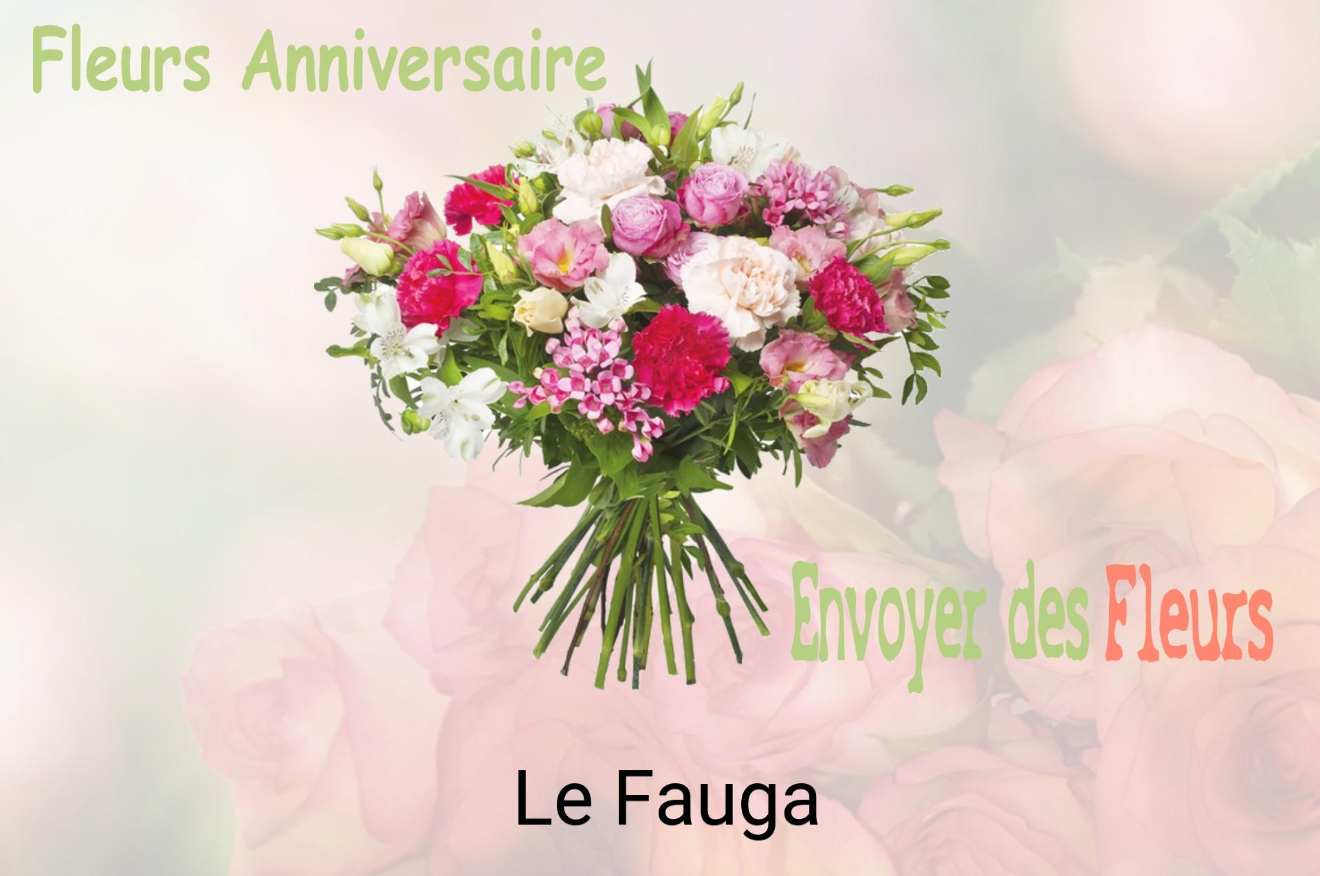 Bouquet de fleurs d’anniversaire livré à Le Fauga